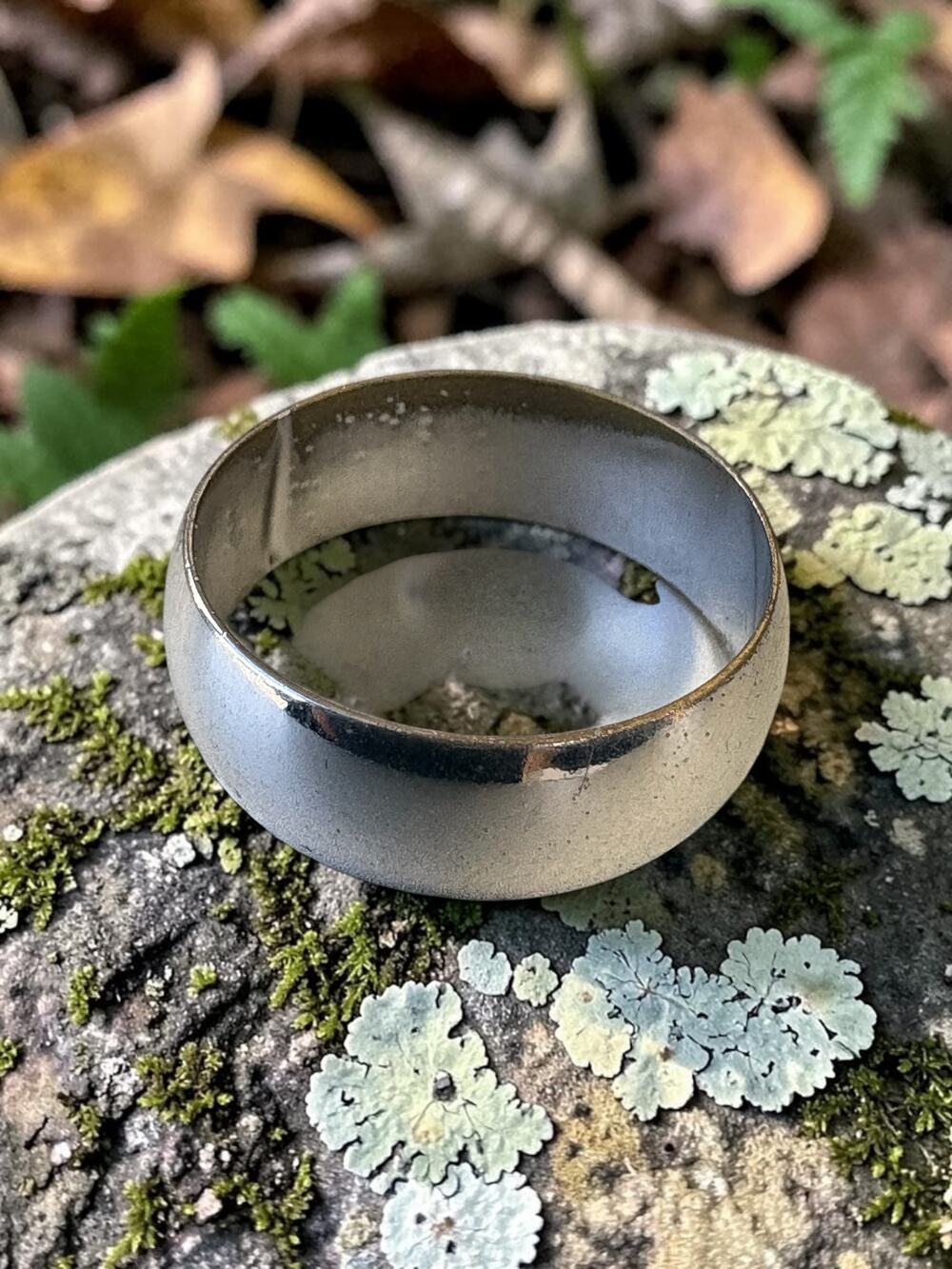 Vintage Silver Metal Ring Minimalist